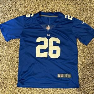 New York Giants Saquon Barkley Jersey Youth XL